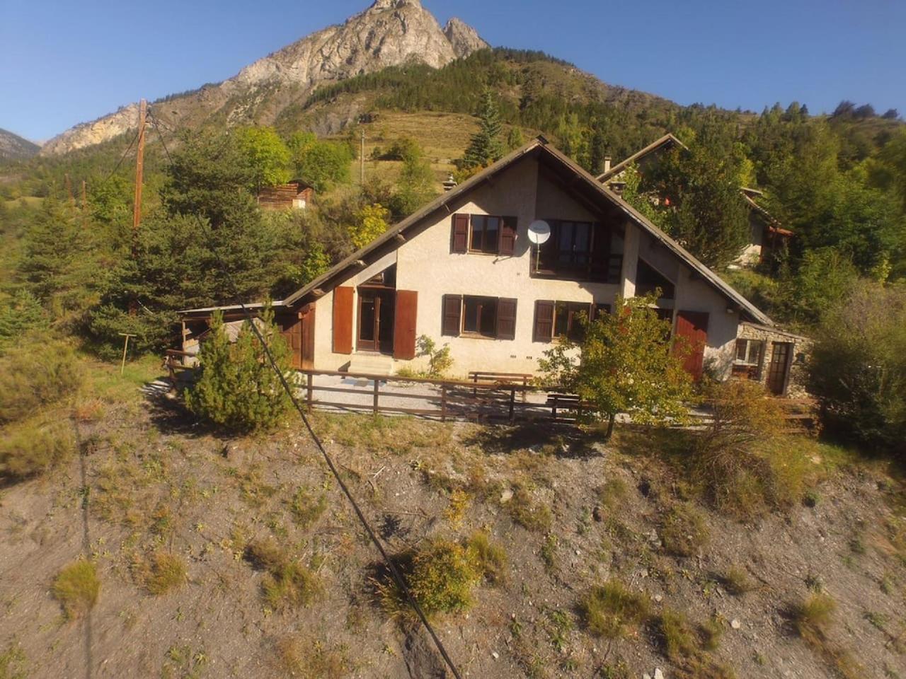 Chalet Familial Val D'Allos 8 Personnes Calme Plein Sud. Belle Vue Villars-Colmars Exterior photo